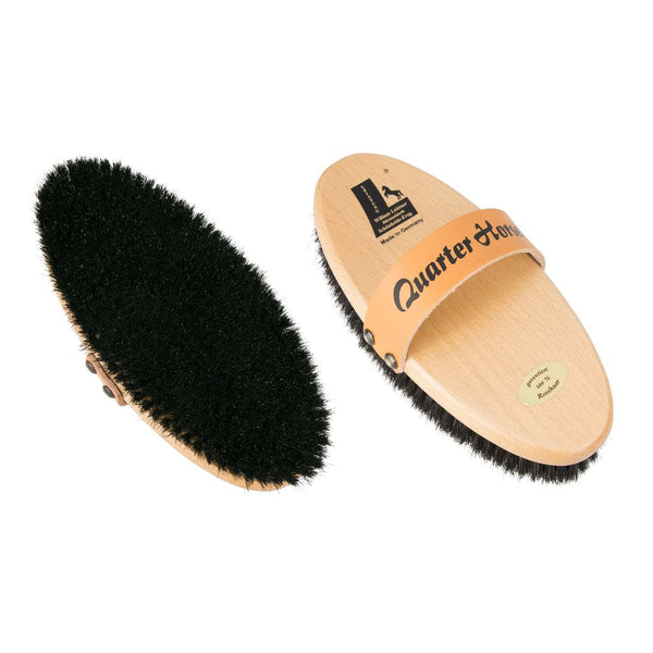 Leistner Natural Wooden Quarter Horse Brush Horse in the Box