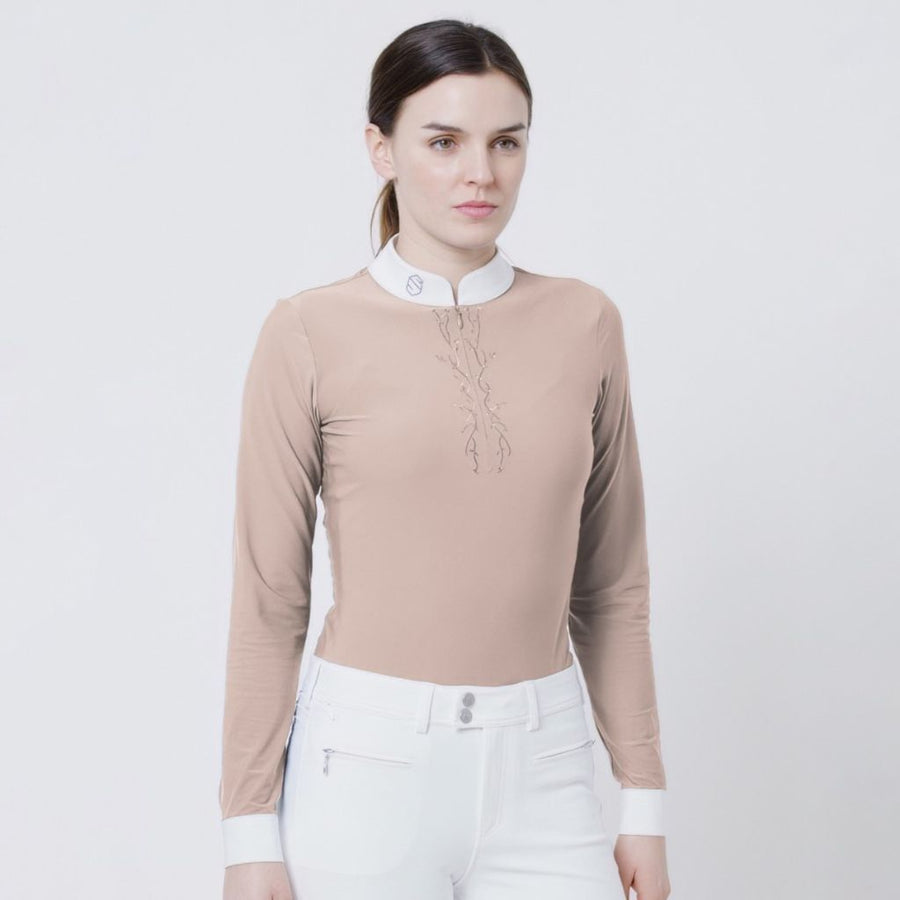 Samshield Loise Crystal Leaf Ladies Long Sleeved Competition Shirt