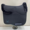 Mattes Dressage Saddle Pad Graphite Sheepskin Top and Under Seat