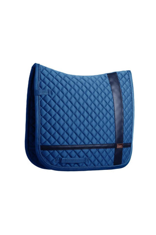 Equestrian Stockholm Dressage Saddle Pad Monaco Blue No Boundaries COB