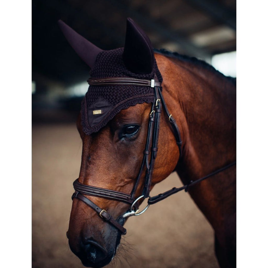 Equestrian Stockholm Ear Bonnet Soundless Chocolate