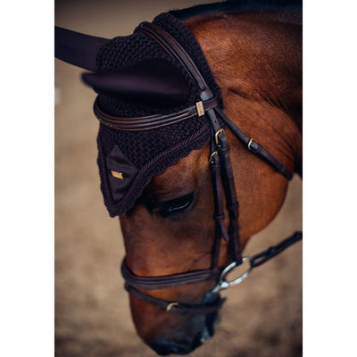 Equestrian Stockholm Ear Bonnet Soundless Chocolate