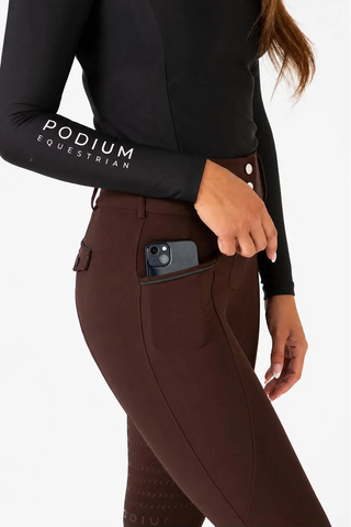 Podium Equestrian Pro Tech Hybrid Full Seat Breeches