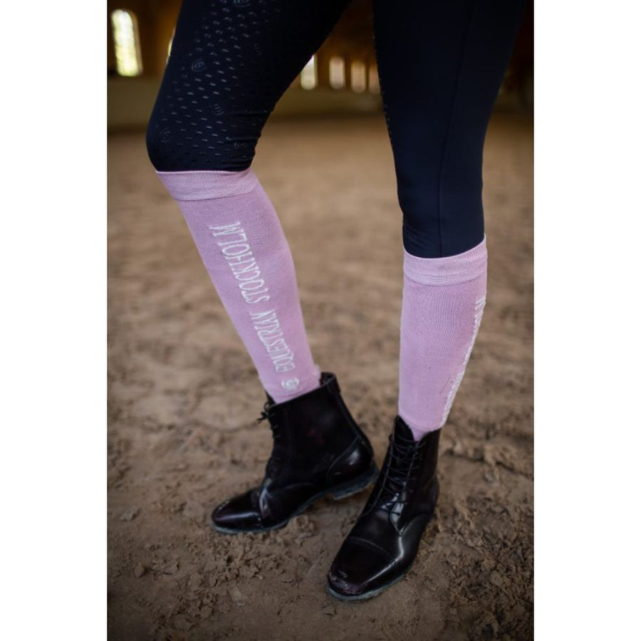 Equestrian Stockholm Socks Sportive Pink