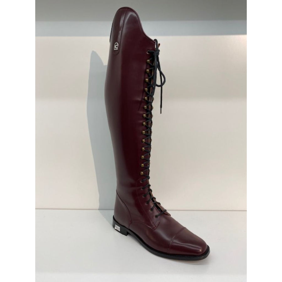 Cavallo Primus Lux Slim Front Zip Boots with Laces OXBLOOD