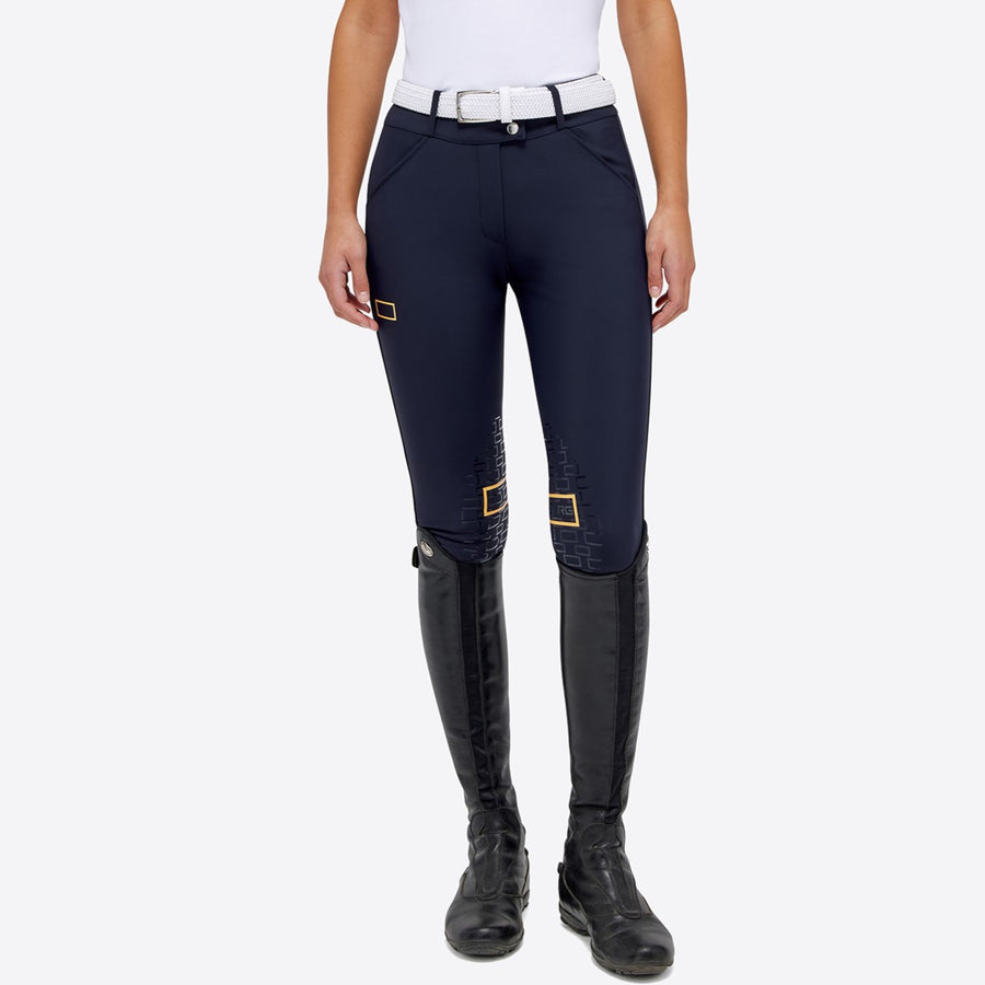 RG Ladies High Waist Knee Patch Ladies Breeches