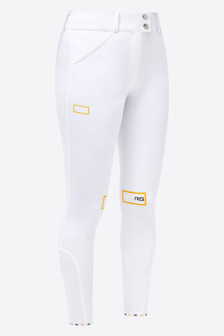RG Ladies High Waist Knee Patch Ladies Competition Breeches