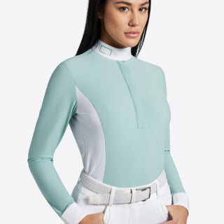 Riders Gene Jersey Ladies Long Sleeved Competition Shirt with Buttons