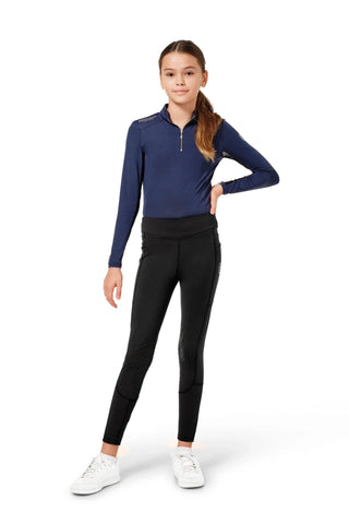 Equestrian Stockholm Movement Riding Tights Knee Patch Young Rider
