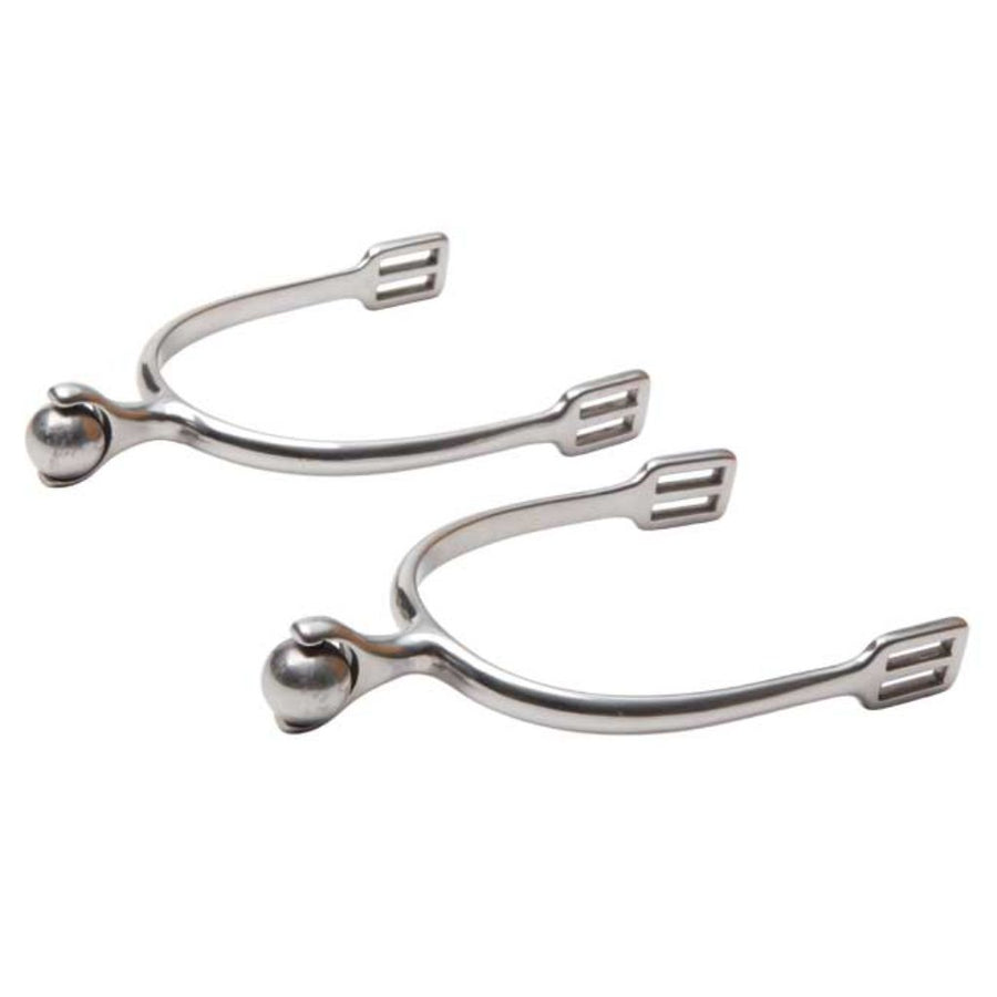 Stainless Steel Spurs with Roller Ball