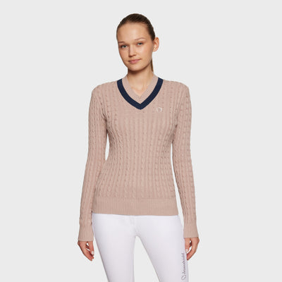 Samshield Lisa Coloured Cable Knit Jumper