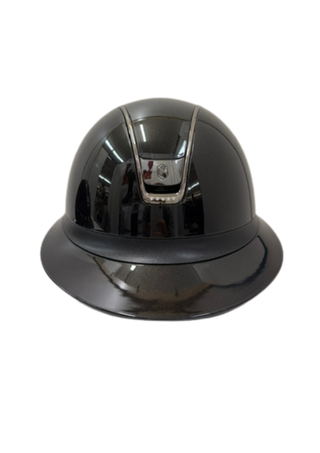 Samshield Miss Shield 2.0 Shadow Glossy Helmet Black with 5 Crystals