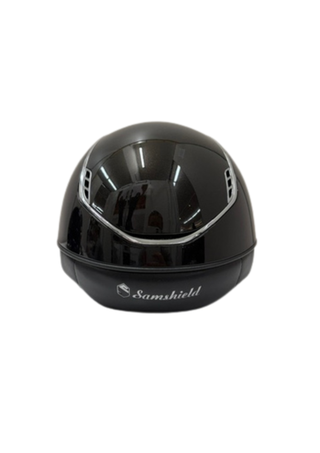 Samshield Miss Shield 2.0 Shadow Glossy Helmet Night Pearl Frontal Band Black