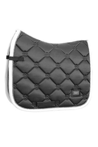 Equestrian Stockholm Dressage Saddle Pad Silver Cloud COB