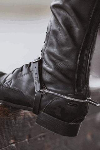 Sprenger BioThane Spur Straps with Silver Buckle
