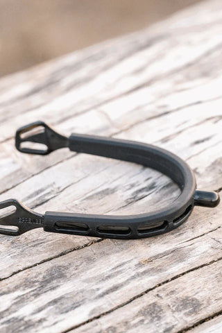 Sprenger Ultra Fit Extra Grip 'Black Series' Rounded Spurs
