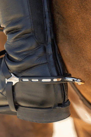 Sprenger Ultra Fit Extra Grip Comfort Roller Rounded Horizontal Spurs