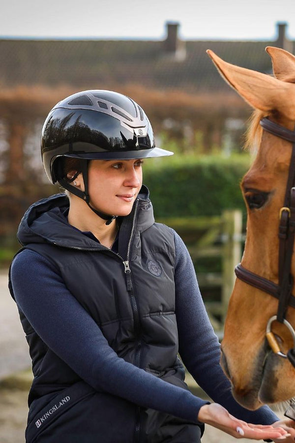 Suomy Apex Chrome Lady Glossy Helmet with Wide Visor Horse in the Box