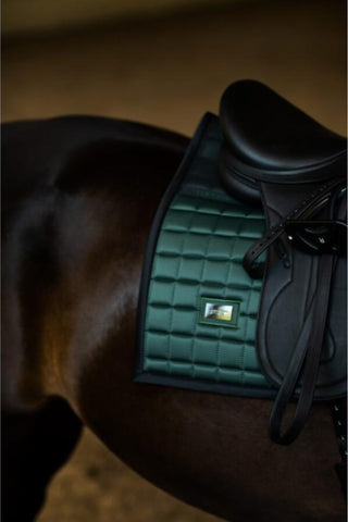 Equestrian Stockholm Dressage Saddle Pad Sportive Sycamore Green