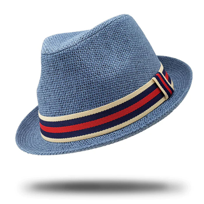 Trilby Hat Blue