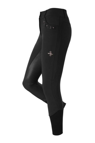 FairPlay Daisy Chic Rosegold Ladies Silicon Full Seat Breeches