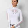 FairPlay Cathrine Long Sleeved Competition Shirt with RoseGold Details
