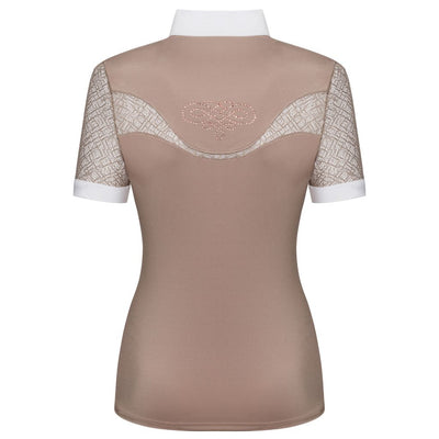FairPlay Cecile Short Sleeve Shirt TAUPE ROSE GOLD