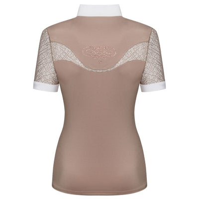 FairPlay Cecile Short Sleeve Shirt TAUPE ROSE GOLD