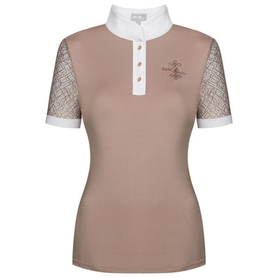 FairPlay Cecile Short Sleeve Shirt TAUPE ROSE GOLD