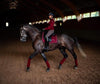 Equestrian Stockholm Dressage Saddle Pad Bordeaux