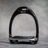 Flex-On Aluminium Inclined Ultra Grip Stirrups BLACK/BLACK/BLACK