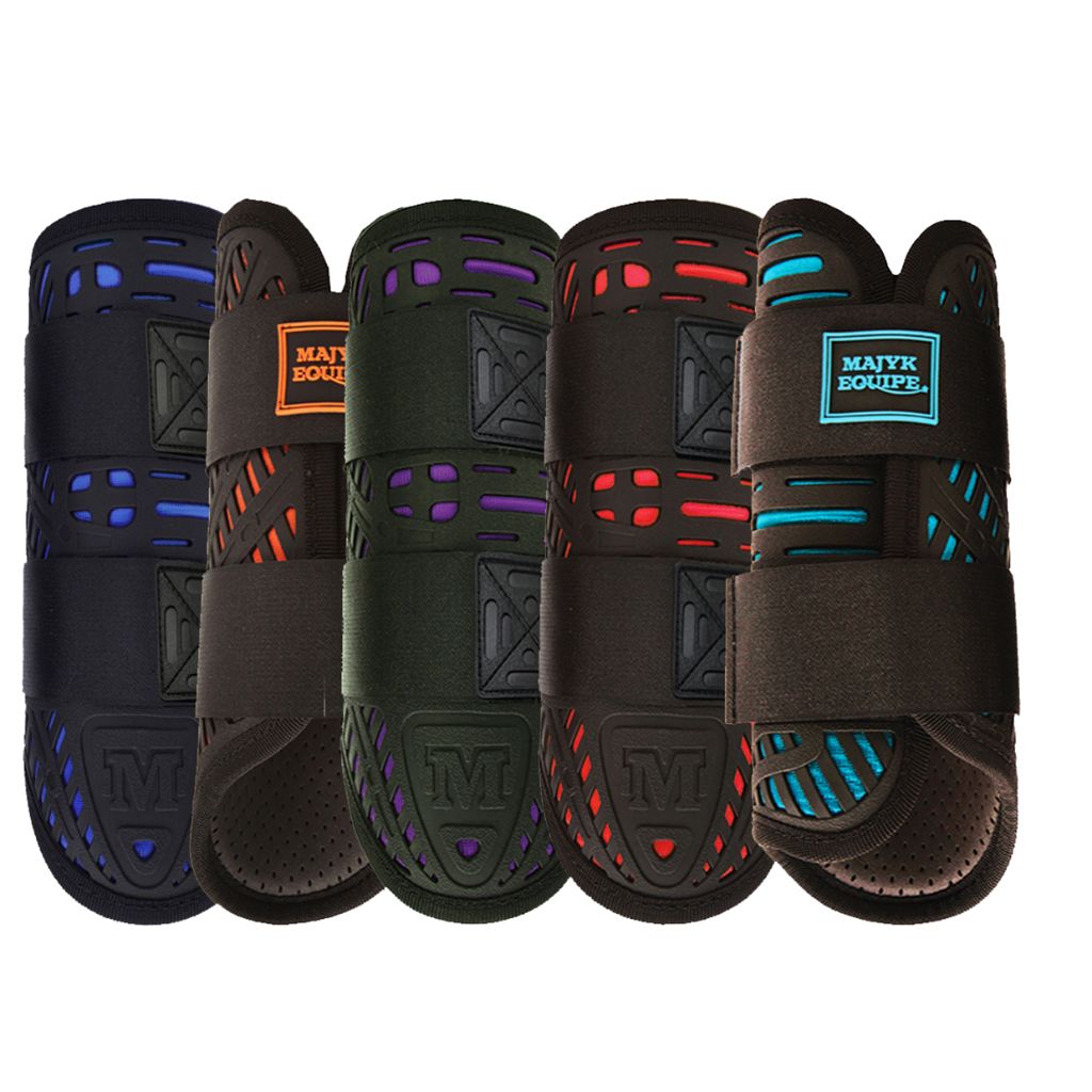 Majyk Equipe Colour Elite XC Front Boots Horse in the Box