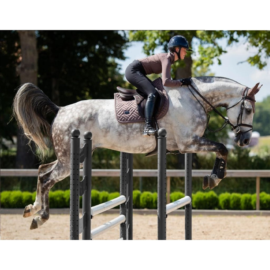 Equestrian Stockholm Jump /All Purpose Saddle Pad Amaranth Full