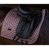 Equestrian Stockholm Dressage Saddle Pad Amaranth Full