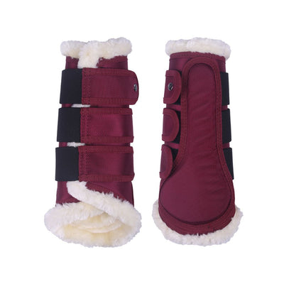 Burgundy sales horse boots