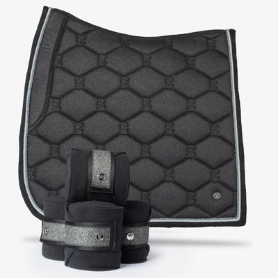 PS of Sweden Stardust Dressage Saddle Pad BLACK