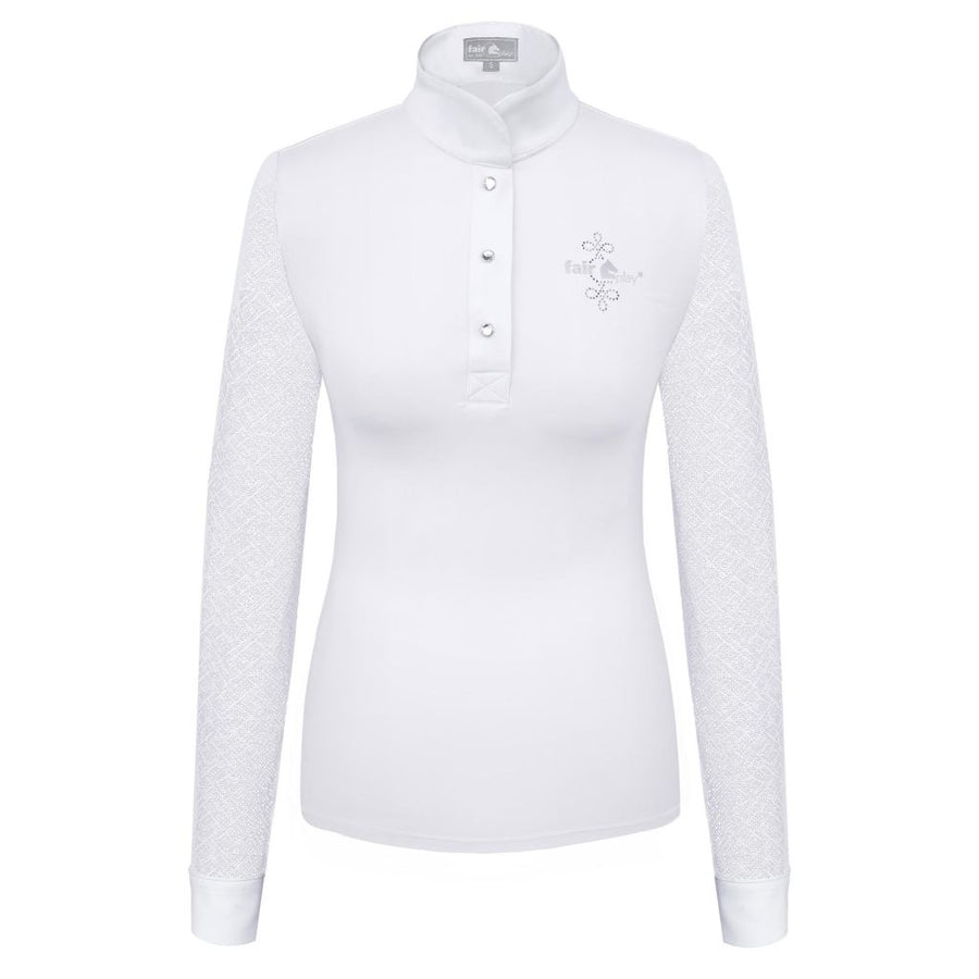 FairPlay Cecile Long Sleeve Shirt WHITE