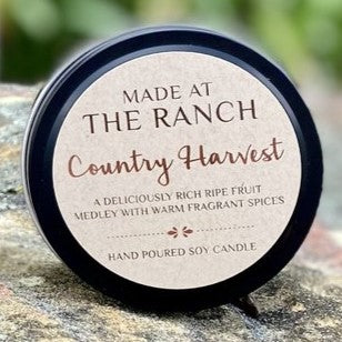 Made at the Ranch Small Candle in Tin