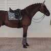 Equestrian Stockholm Fleece Bandages Set of 4 Crystal Grey