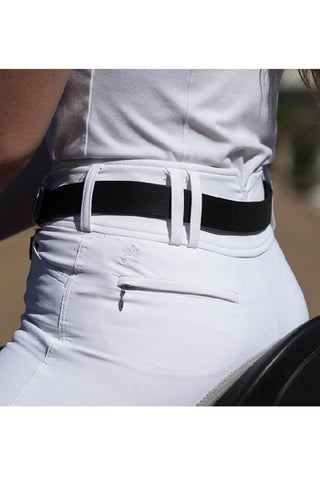 Curved Handmade Leather Belt