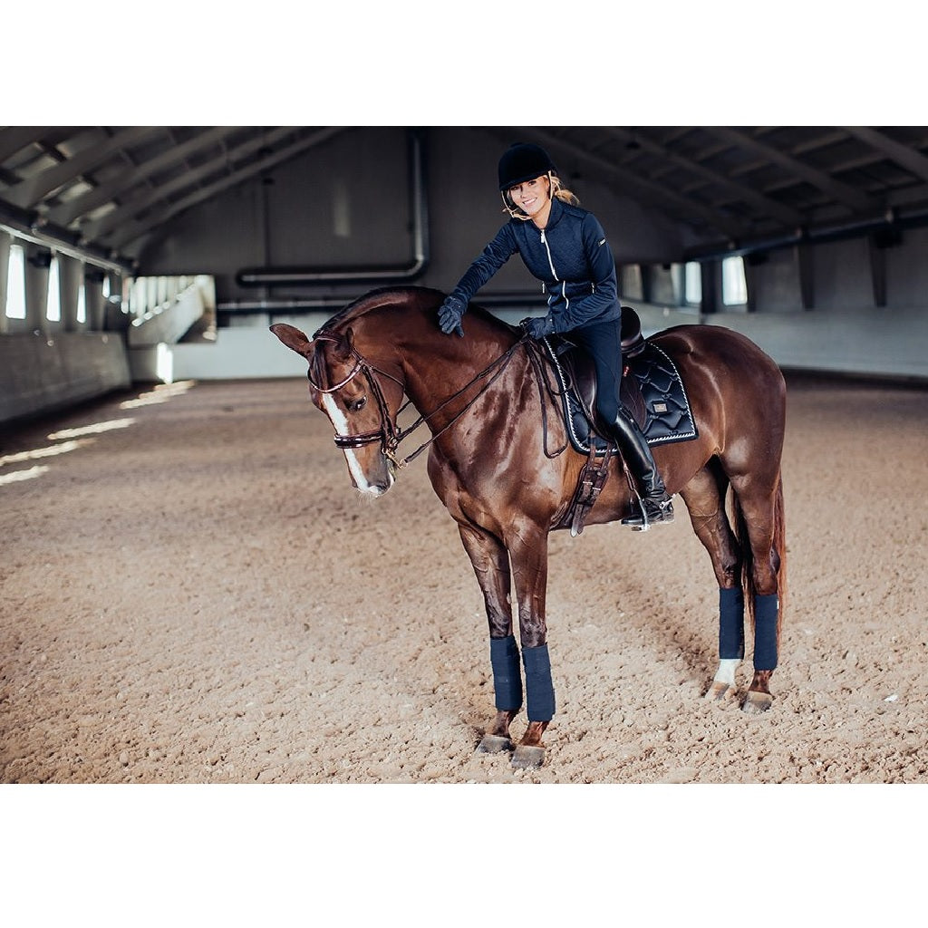 Equestrian Stockholm Fleece Jacket Navy