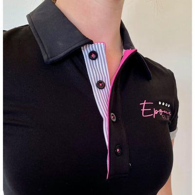 Epona Elite Grace Ladies Polo Shirt BLACK