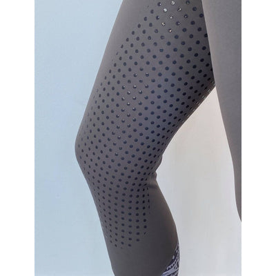 Epona Elite FLEUR Riding Tights GREY PAISLEY