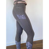 Epona Elite FLEUR Riding Tights GREY PAISLEY