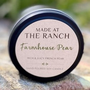 Made at the Ranch Small Tin Candle