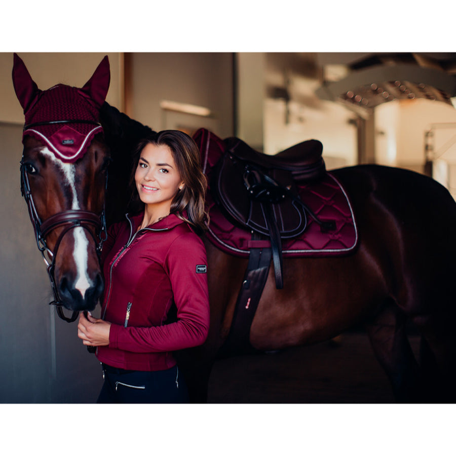 Equestrian Stockholm JUMP/All Purpose Saddle Pad Bordeaux