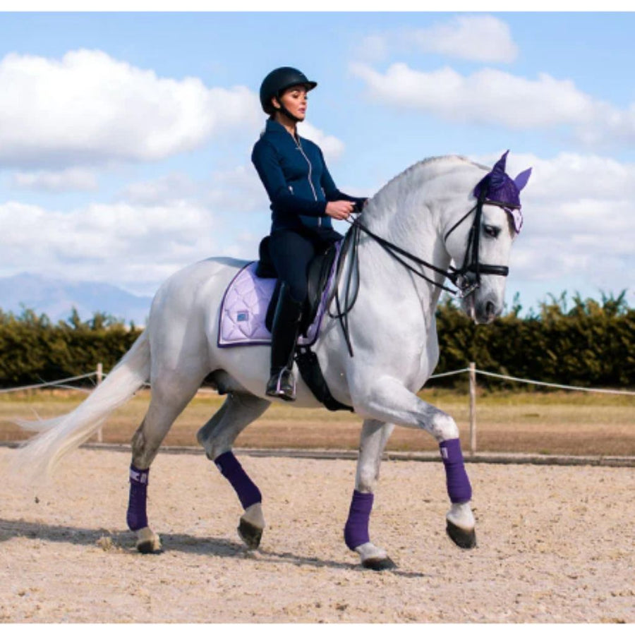 Equestrian Stockholm Dressage Saddle Pad Lavender