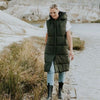 Moke Kyri Reversible Long Puffer Vest