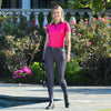 B Vertigo Olivia Silicone Full Seat Breeches NAVY