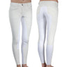 B Vertigo Olivia Silicone Full Seat Breeches WHITE